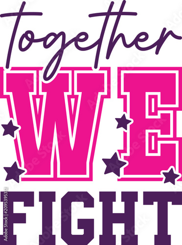 Breast Cancer Awareness SVG T-Shirt Design