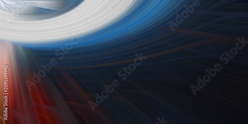 Konstfotografi Elegant swirling light filaments creating cosmic vortex effect on dark background for futuristic science fiction project design