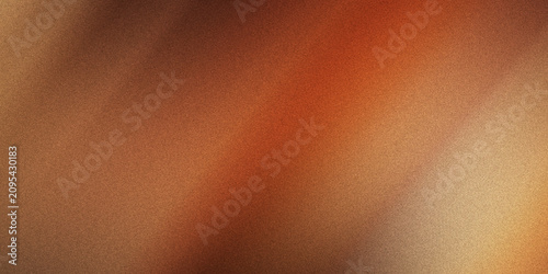 Foto Textured background with warm orange and brown gradient tones featuring subtle grain and noise finish for artistic backdrop