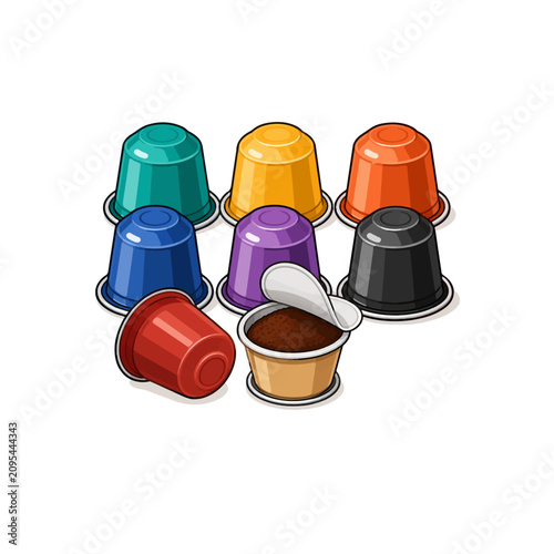 Assorted Coffee Capsule Pods