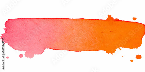 Reddish pink orange watercolor gradient abstract texture background with smooth blended tones artistic design for creative projects