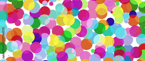 pattern with colorful balloons