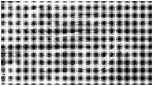 Abstract background of many small circles on metallic sheet. seamless geometric pattern with randomly arranged dots.