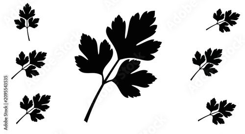 Bild auf Leinwand Minimalist vector silhouette graphic on a solid white background, professional clean design element for corporate brand identity, digital user interface, and modern web layout