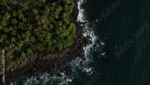 Canvas Print Sri Lanka Dondra Beach Drone