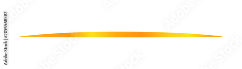 Fotografi Elegant horizontal divider vector with a luxury gold gradient