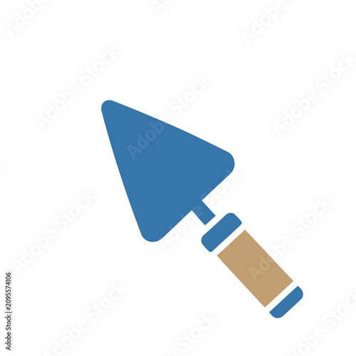 Trowel tool icon