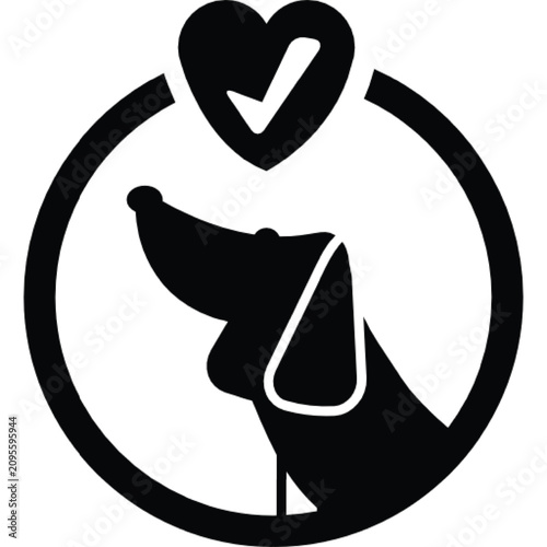 Pet hotel logo design symbole branding