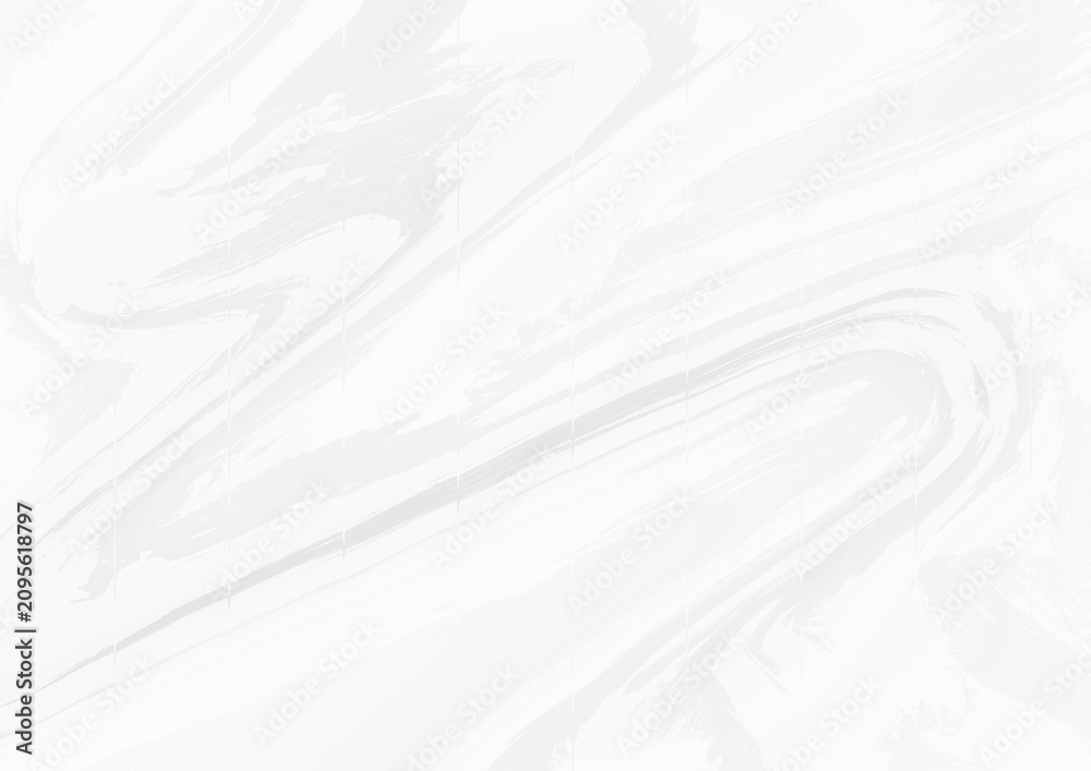 Obraz premium Abstract White Marble Texture Background with Soft Fluid Swirl Pattern, Elegant Minimal Liquid Stone Surface, Modern Luxury Illustration