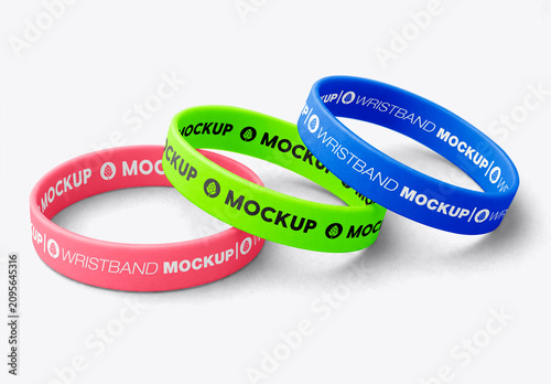 Wristband Mockup Set