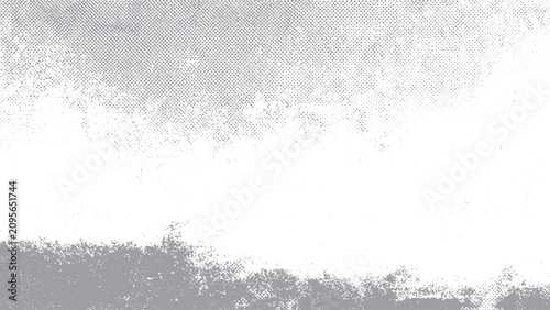 Tableau sur toile Abstract grunge texture with coarse grain overlay Vector grunge grain texture fo