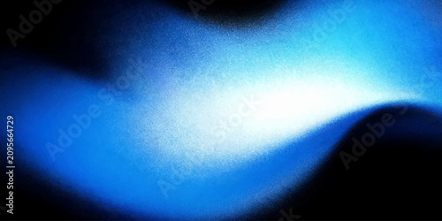 Εκτύπωση καμβά An abstract wave of brilliant blue light cascades and blends with darker hues, creating a dynamic and ethereal background effect