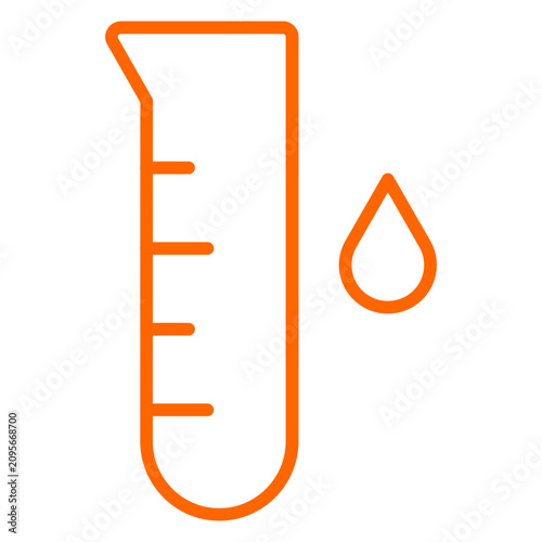 Graduated Cylinder Icon Style