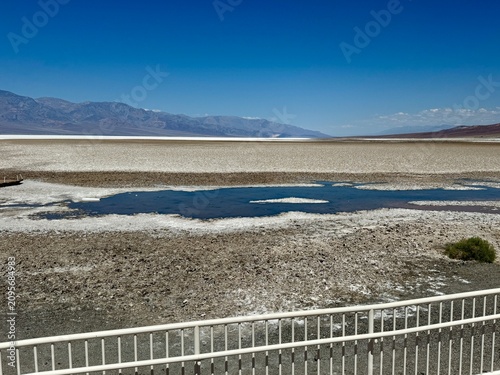 Lake Manly, Badwater Basin, Death Valley, California, USA