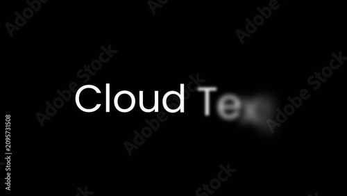Soft Blur Text Animation