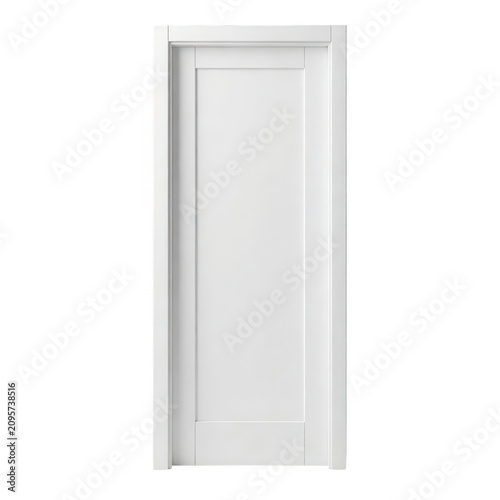 White Interior Door Transparent Background