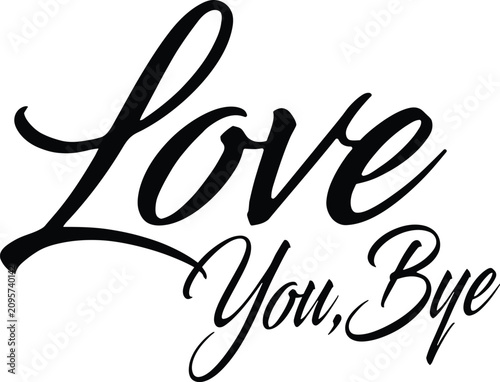 Принти на полотні Elegant black script typography vector illustration displaying the meaningful ph