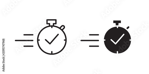 Εκτύπωση καμβά Quick service icon