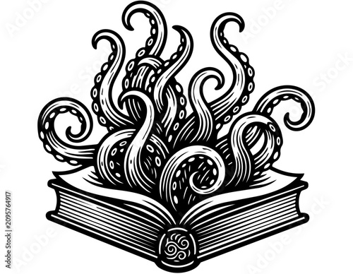CTHULHU BOOK SILHOUETTE