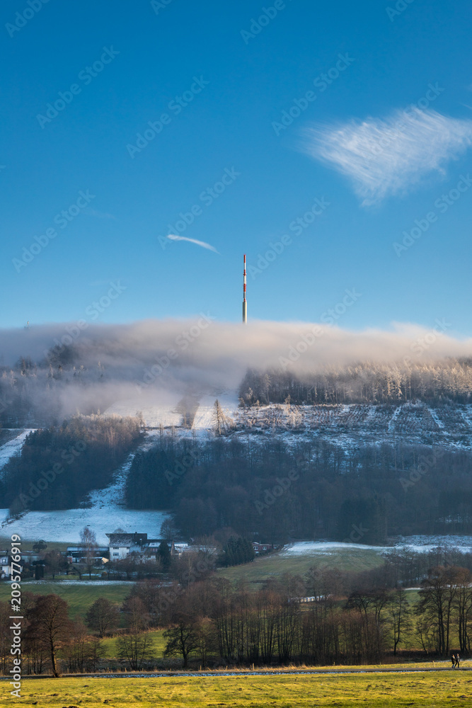 Fototapeta premium Nordhelle im Winter