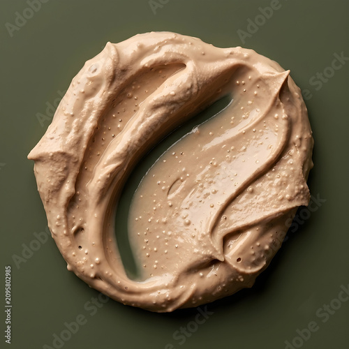 Macro Texture Swatch of Encapsulated Ceramide Serum Foundation