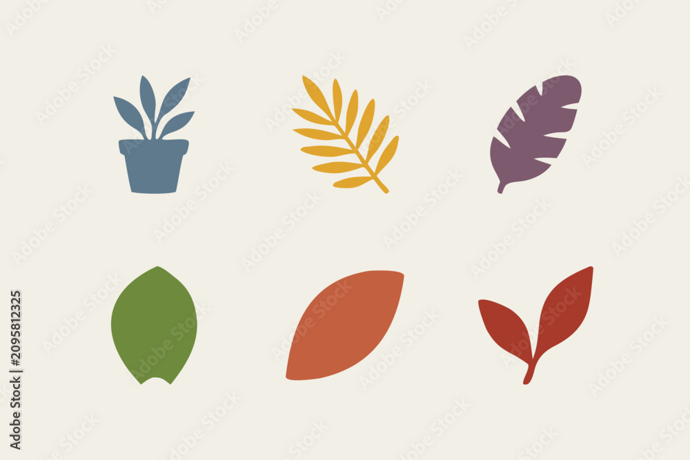 Fototapeta premium Wildgarden Nature Floral Shapes
