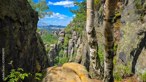 Photos Schrammsteinaussicht view in Saxon Switzerland