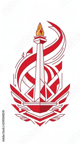 vector illustration of anchor