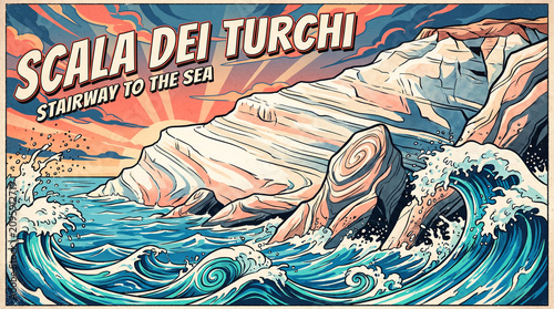 Scala dei Turchi Coastal Cliff
