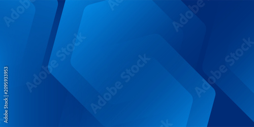 Modern abstract blue background with glowing geometric lines hexagon elegant gradient pattern