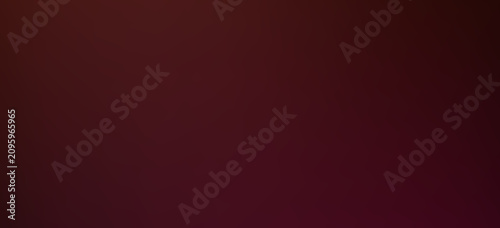 Obraz na plátně Smooth velvety dark reddish brown color transition abstract gradient background