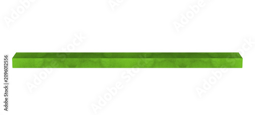 Bild auf Leinwand Beam from beautiful decorative green stone - horizontal