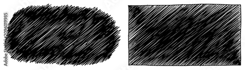 Photos Dense cross hatching texture blocks for background and shading in hand drawn ske