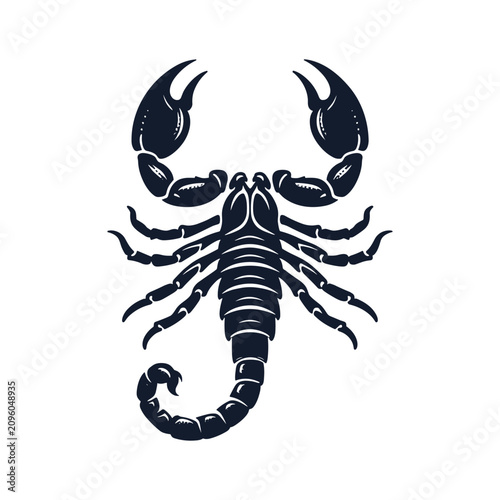 Scorpion Silhouette SVG | Scorpion Vector Clipart