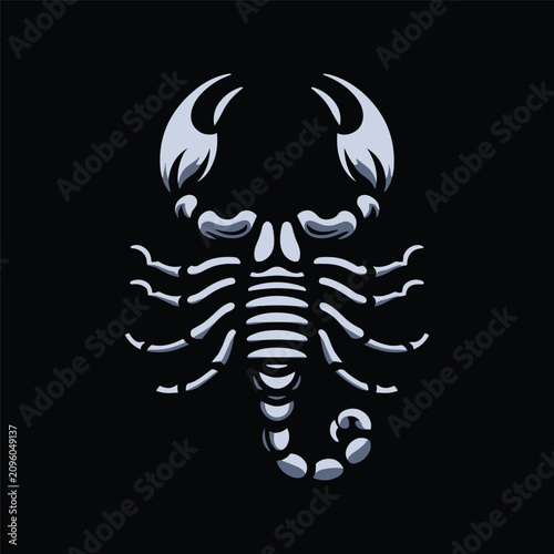 Scorpion Silhouette SVG | Scorpion Vector Clipart