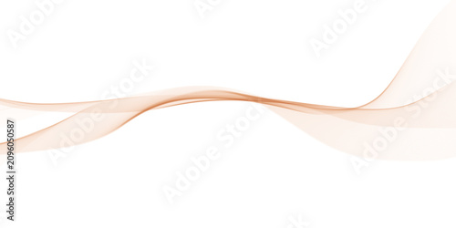 Abstract golden paper wave background and abstract gradient and gold wave curve lines. Wavy line horizontal divider outline minimalist background. White wave modern abstract background design.