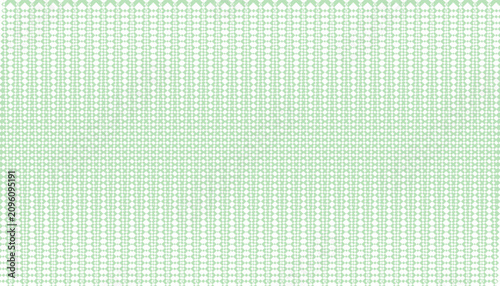 Abstract mint green halftone pattern on white background. Minimalist gradient ornament geometric texture for banner, backdrop or vector decoration