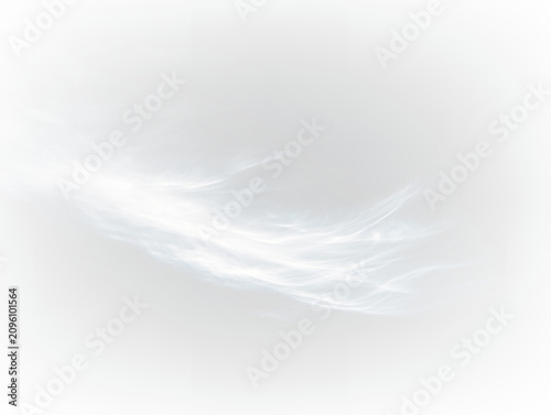 Принти на полотні Blue wind flow with winter air motion effect PNG