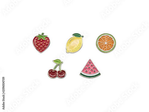 Colorful illustration of assorted fresh fruits