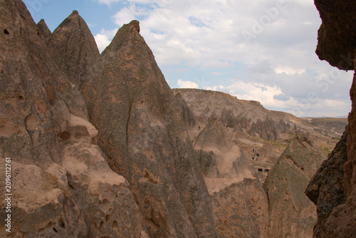 rock formation in cappadocia turkey
