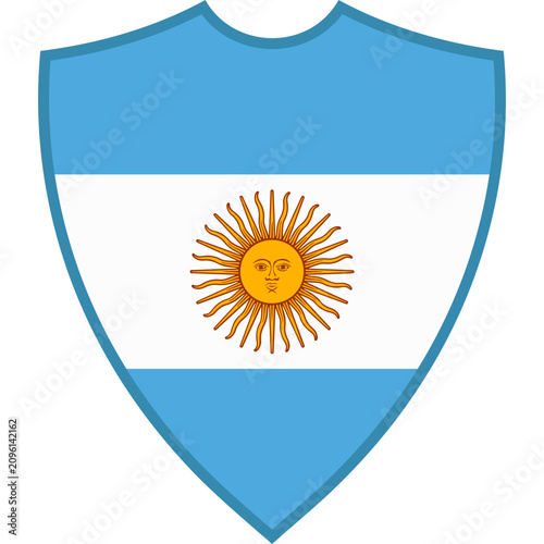 Cuadro en lienzo flag of argentina