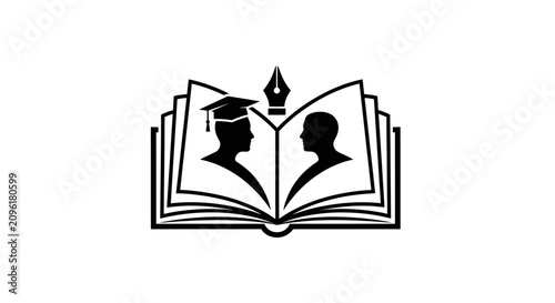 Education Learning Academic Book Icon.