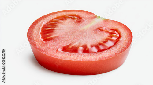 a fresh slice of tomato
