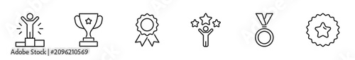 Foto Reward icon set