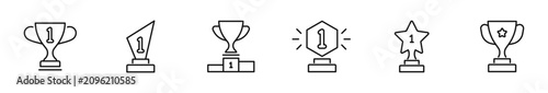 Φωτογραφία Reward icon set