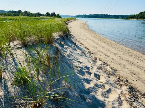 Obraz na plátně Short Beach, Smithtown Nissequogue, NY