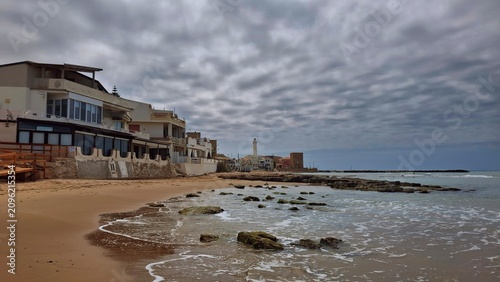 Canvas Print Costa de Punta Secca, Ragusa, Sicilia
