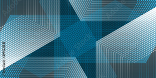 Black abstract background designb simple. Premium hexagon line Dark horizontal vector template patten