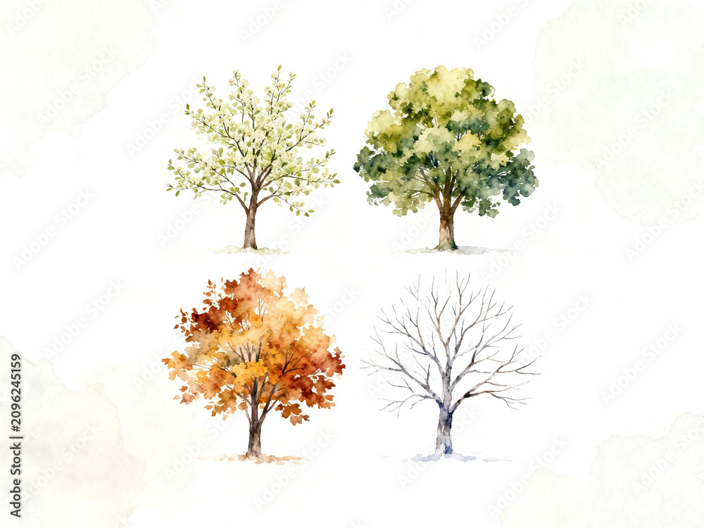 Fototapeta premium tree in autumn