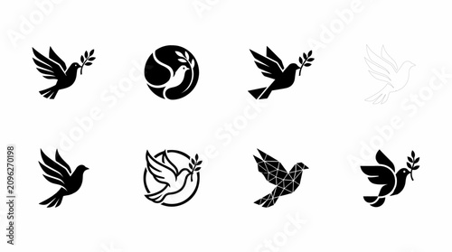 The akun 8 number sixty eight design element graphic is shown in a creative visual representation format